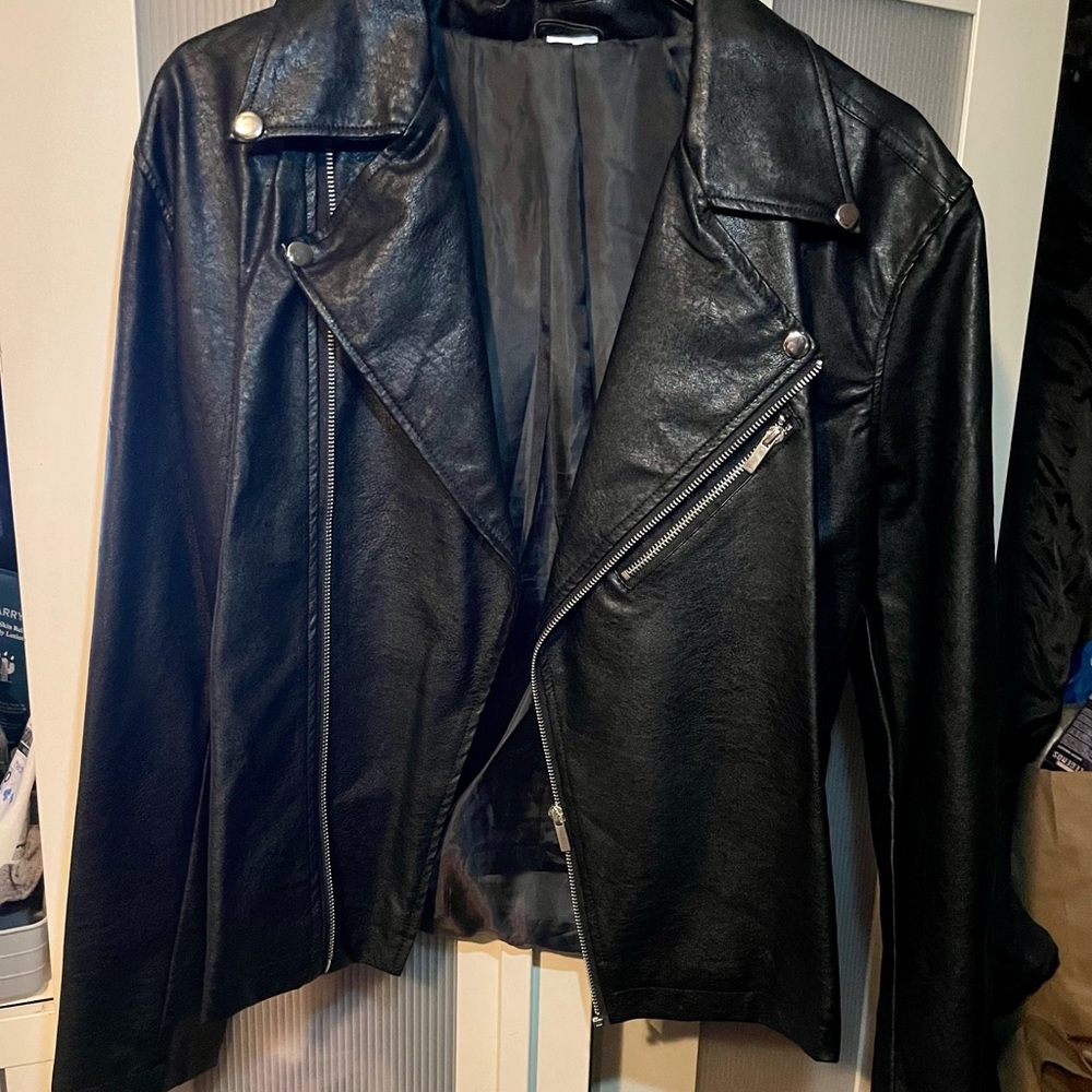 Mens moto jacket